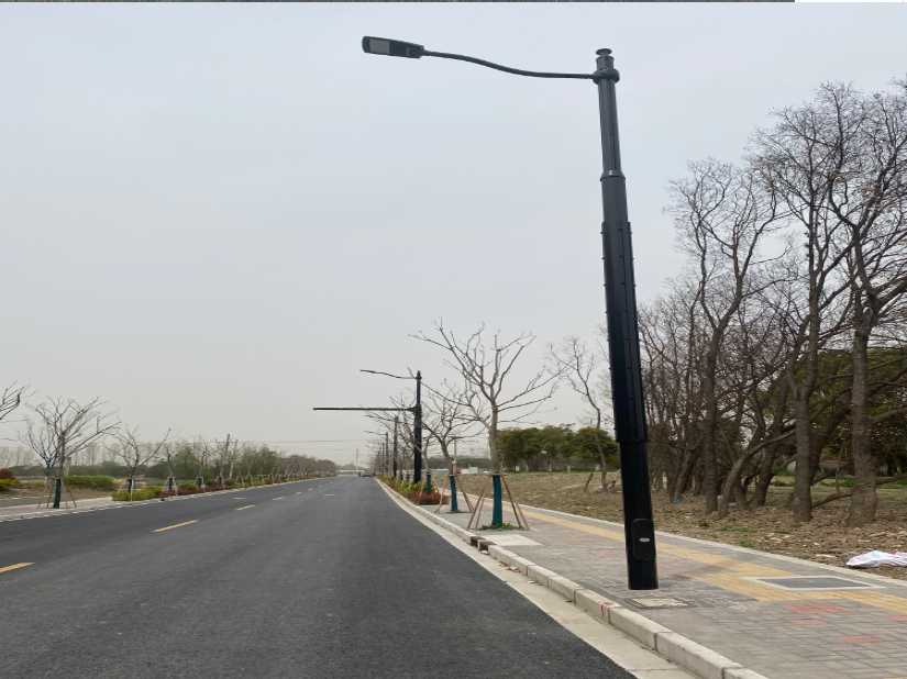 淄博市上海综合杆 太阳能路灯工程