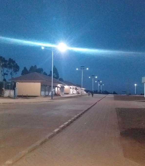 淄博市非洲科特迪瓦太阳能路灯工程