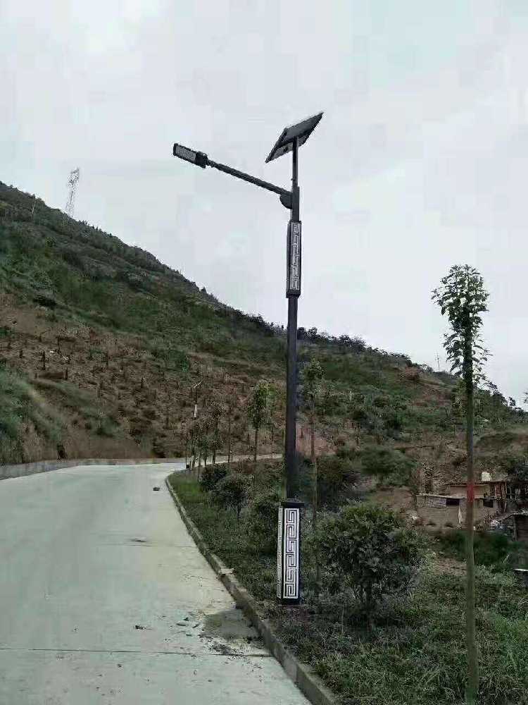 淄博市仿古太阳能路灯